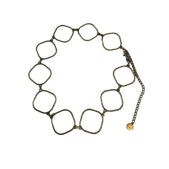 Square Adjustable Fashion Belt Rustic Celestial Accessories Funky - Picture 1 of 9